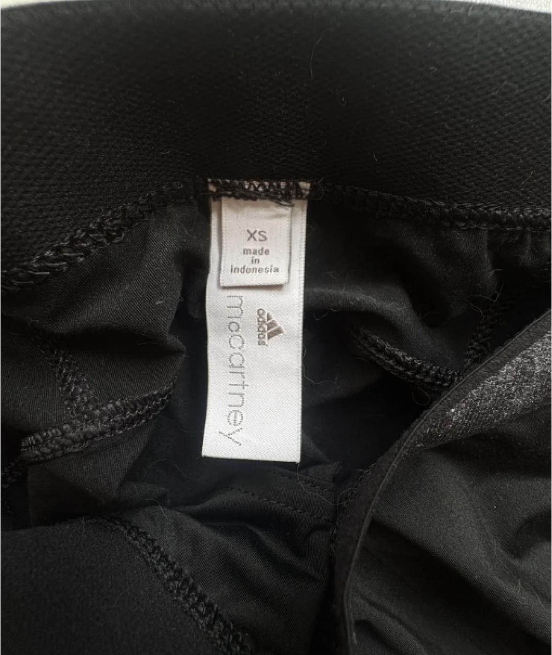 ADIDAS BY STELLA MCCARTNEY Черные полиэстеровые спортивные брюки и шорты, фото 7