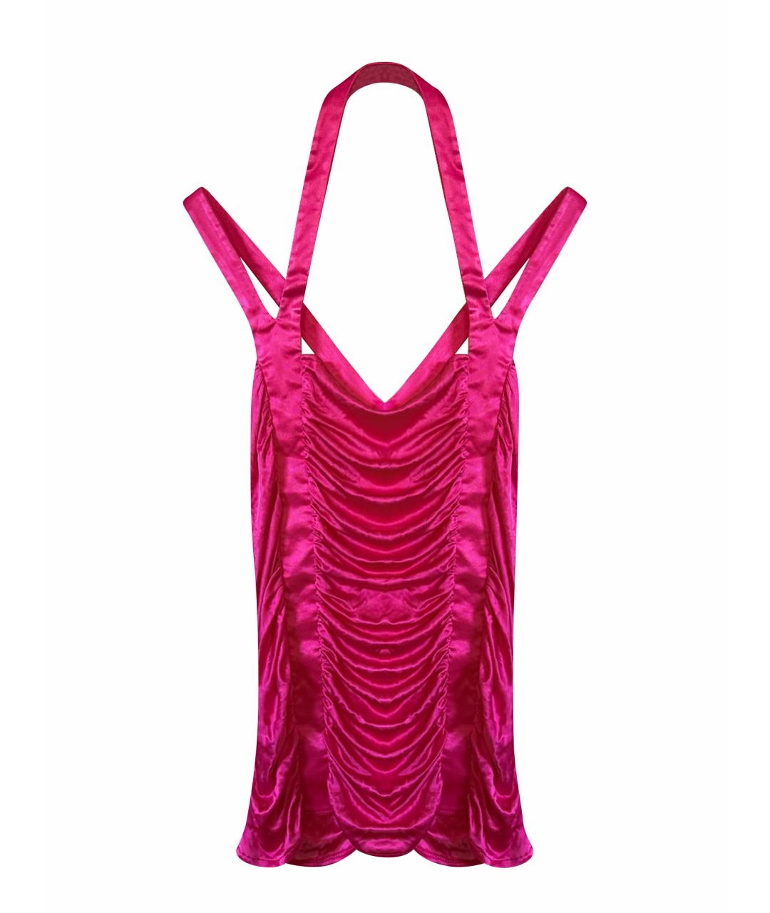 BLUMARINE Розовая майка, фото 6