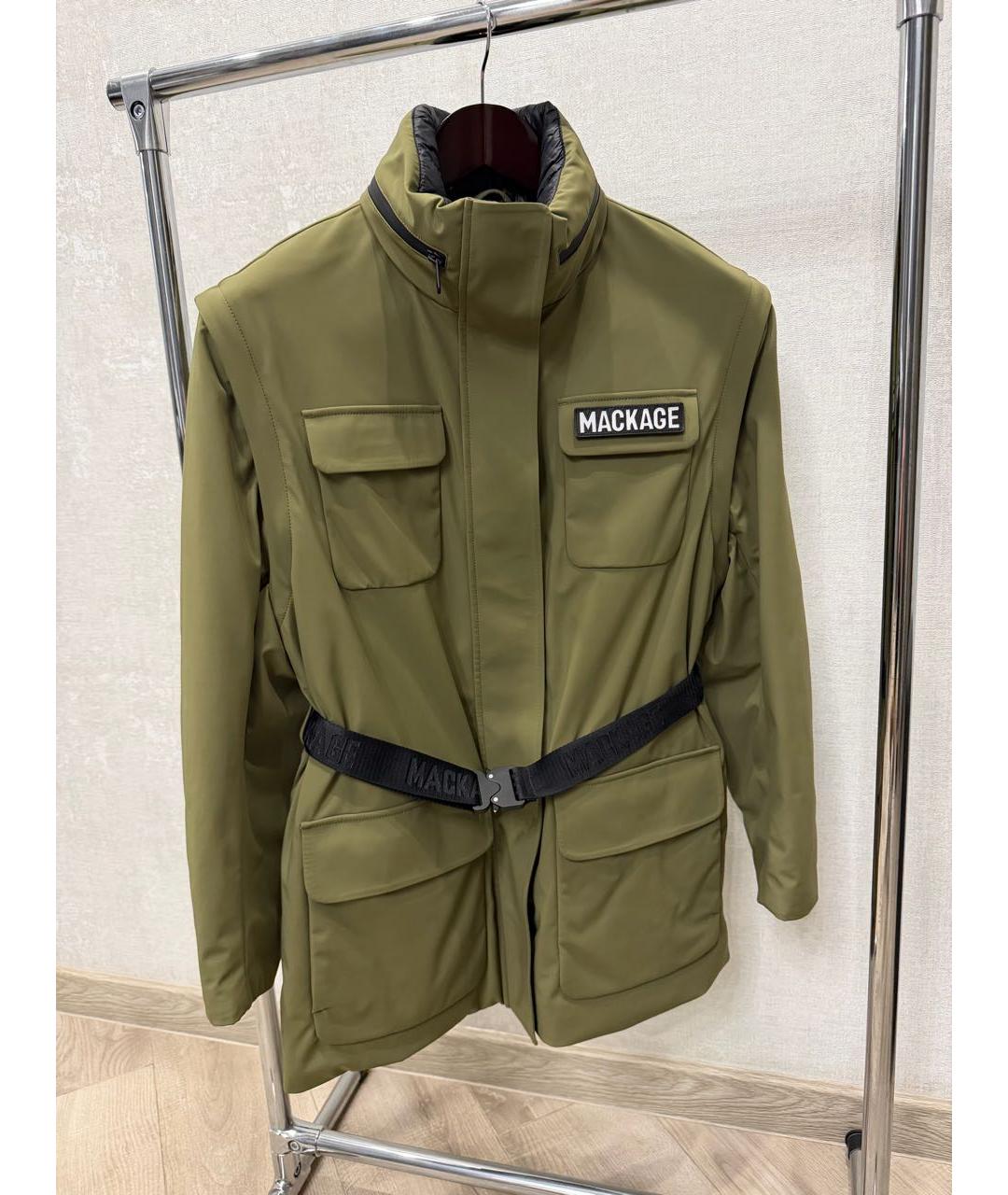 Mackage Хаки нейлоновый пуховик, фото 8