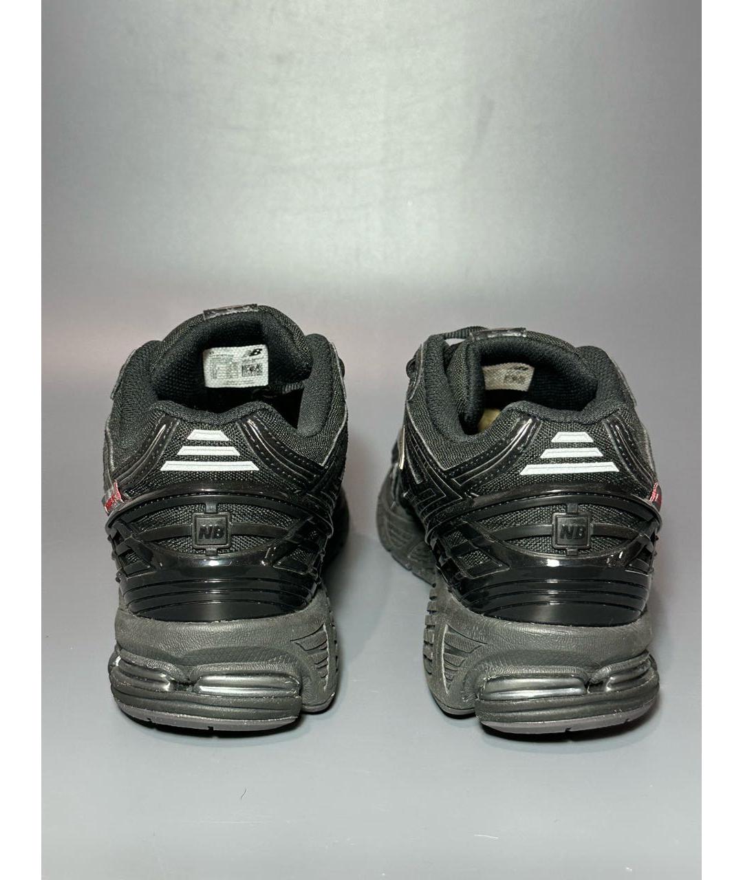 NEW BALANCE Черные синтетические низкие кроссовки / кеды, фото 4