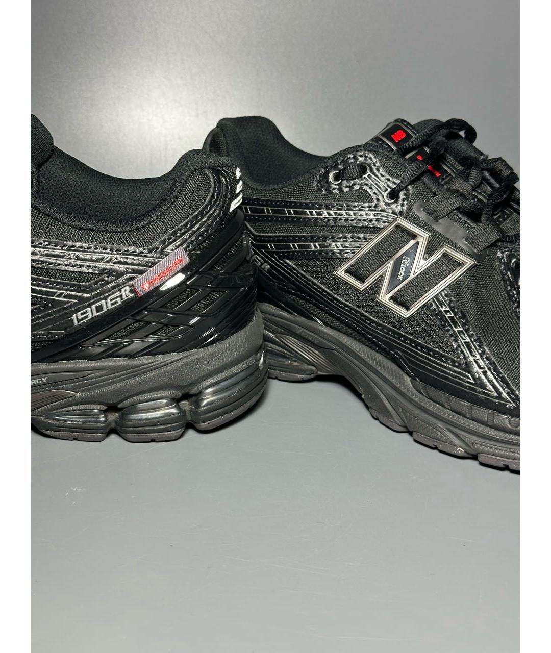 NEW BALANCE Черные синтетические низкие кроссовки / кеды, фото 7