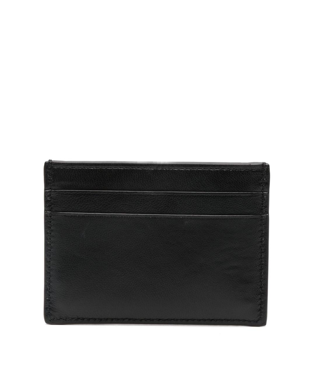 LOEWE Черный кожаный кардхолдер, фото 2