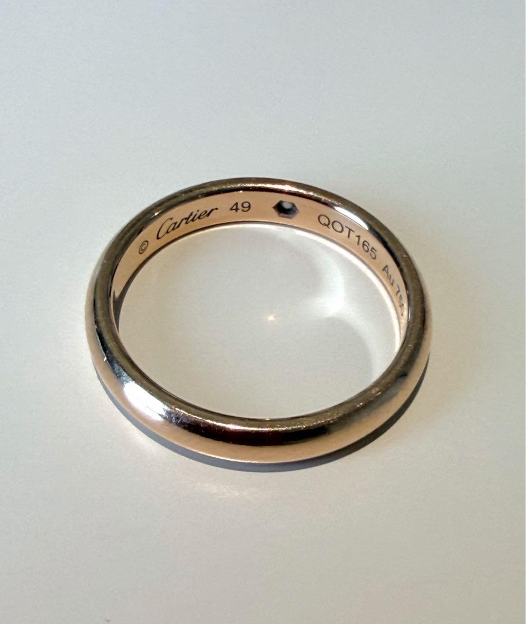 CARTIER Золотое кольцо из розового золота, фото 4