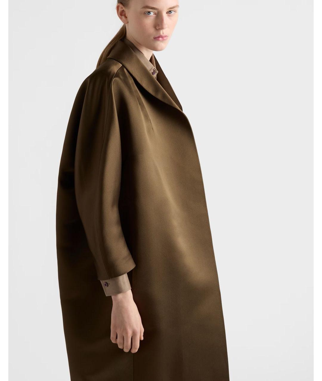 PRADA Шелковое пальто, фото 3