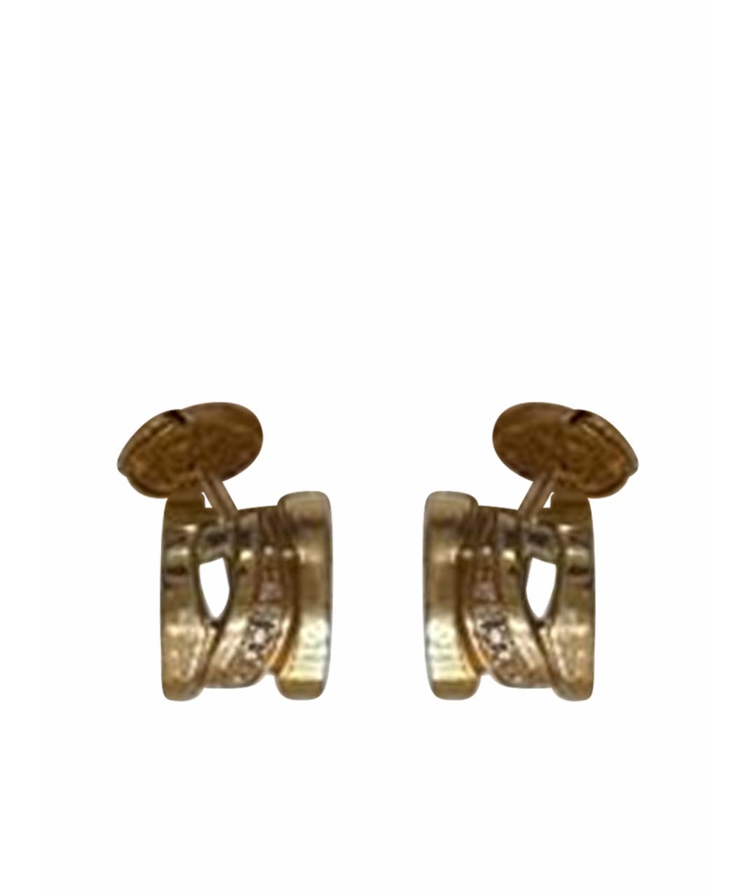 BVLGARI Розовые серьги из розового золота, фото 1
