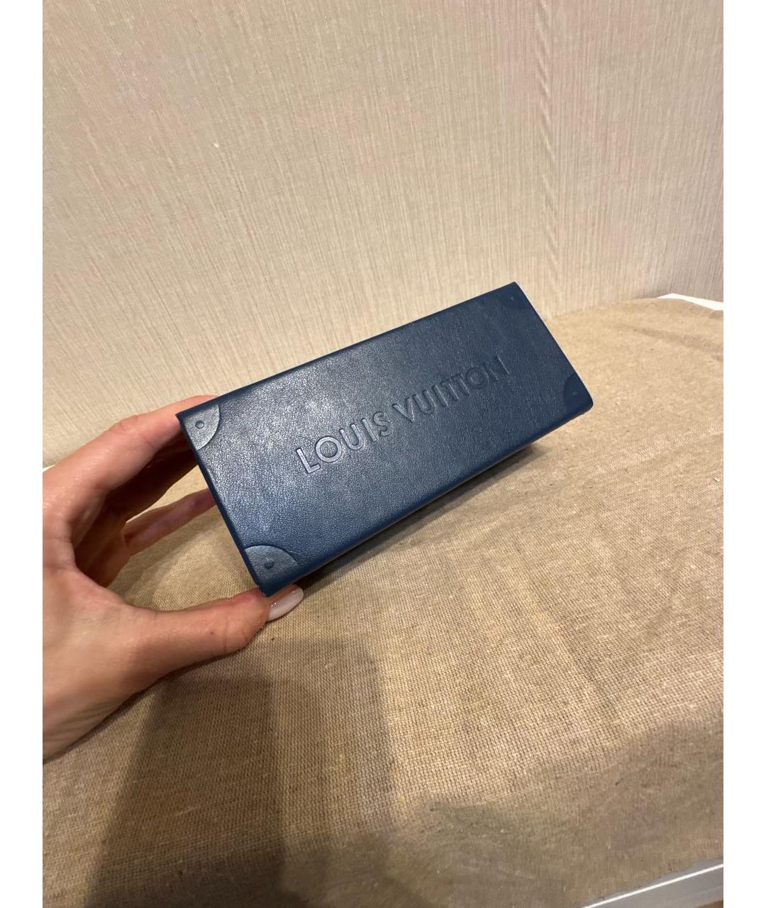 LOUIS VUITTON Черные пластиковые солнцезащитные очки, фото 4