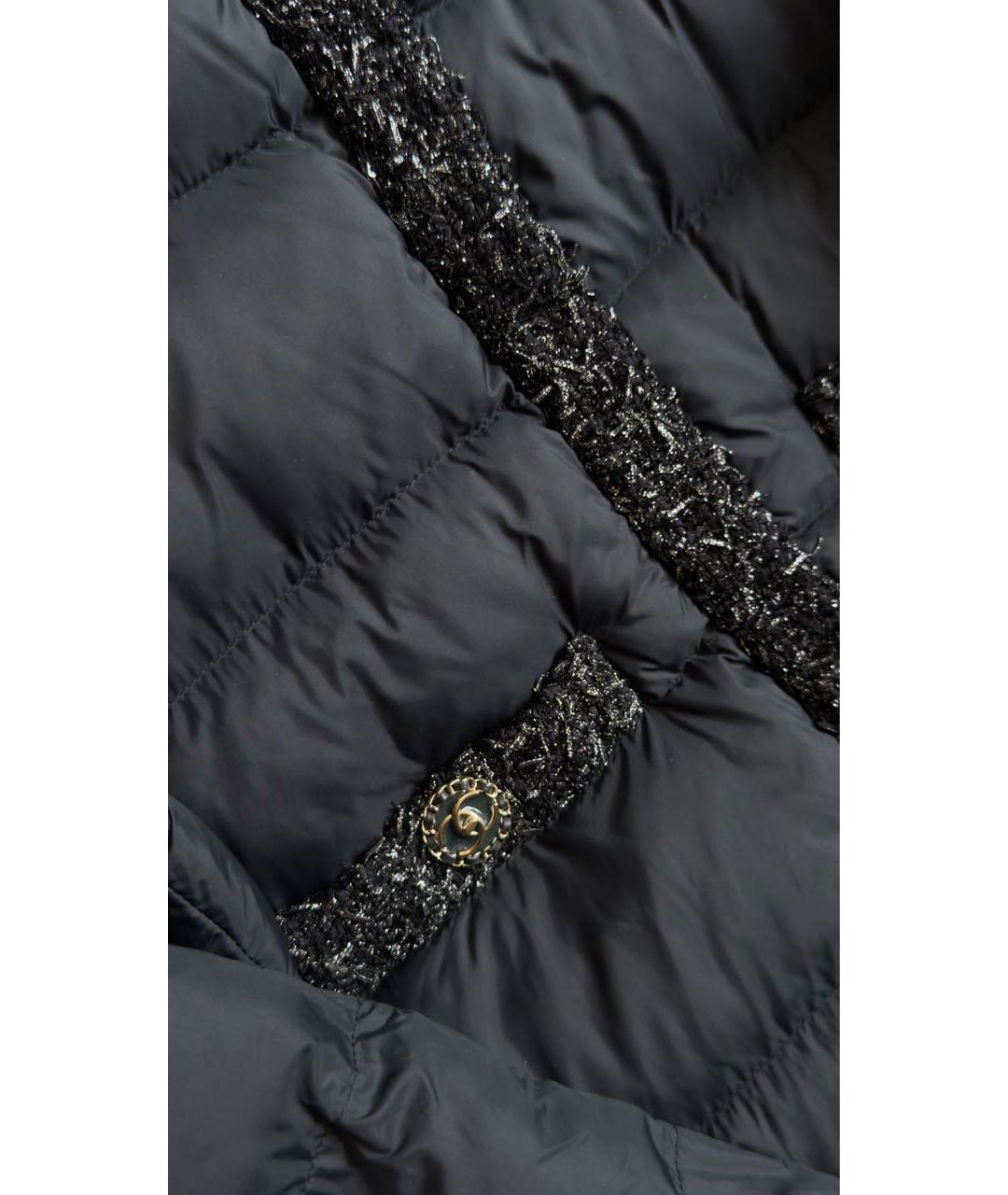 CHANEL Черный пуховик, фото 6
