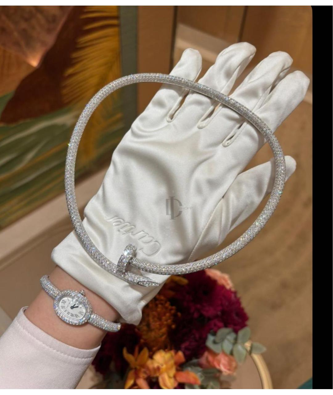 CARTIER Белые перчатки, фото 5