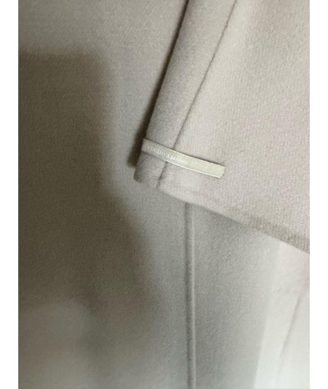 'S MAX MARA Бежевое шерстяное пальто, фото 4