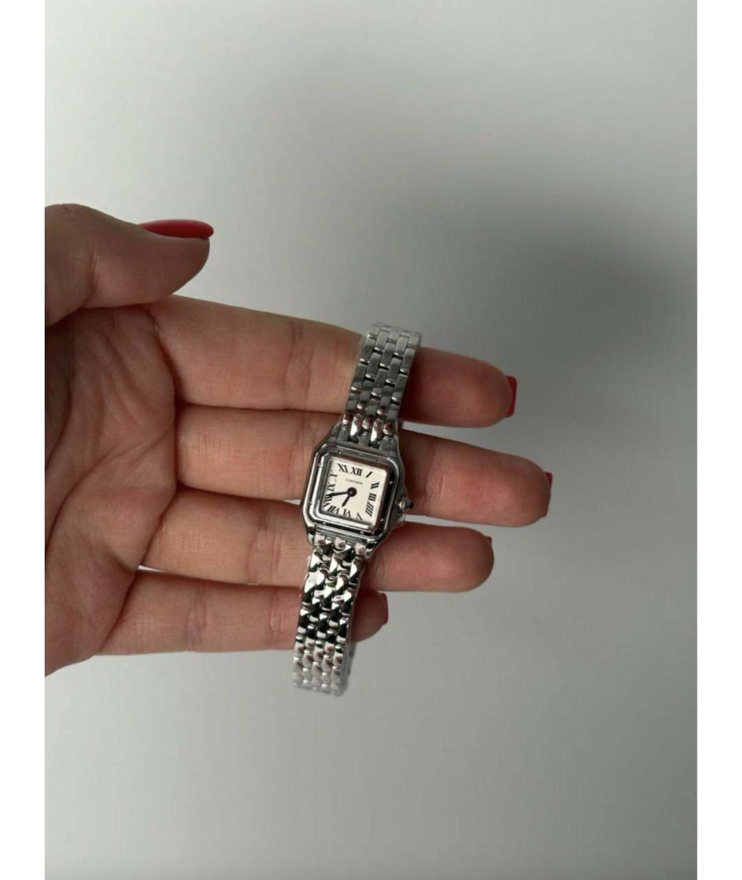 CARTIER Серебряные стальные часы, фото 2