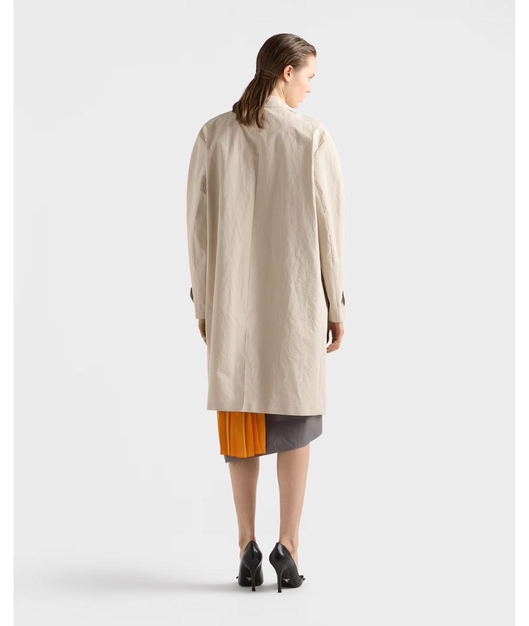 PRADA Хлопковое пальто, фото 4
