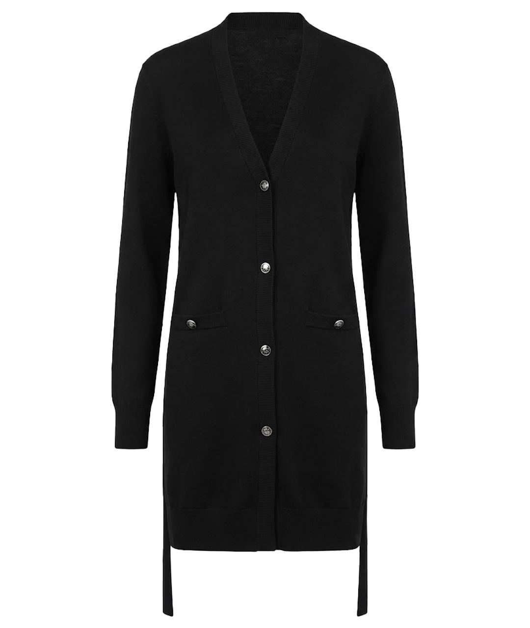 DOLCE&GABBANA Черный шерстяной кардиган, фото 1