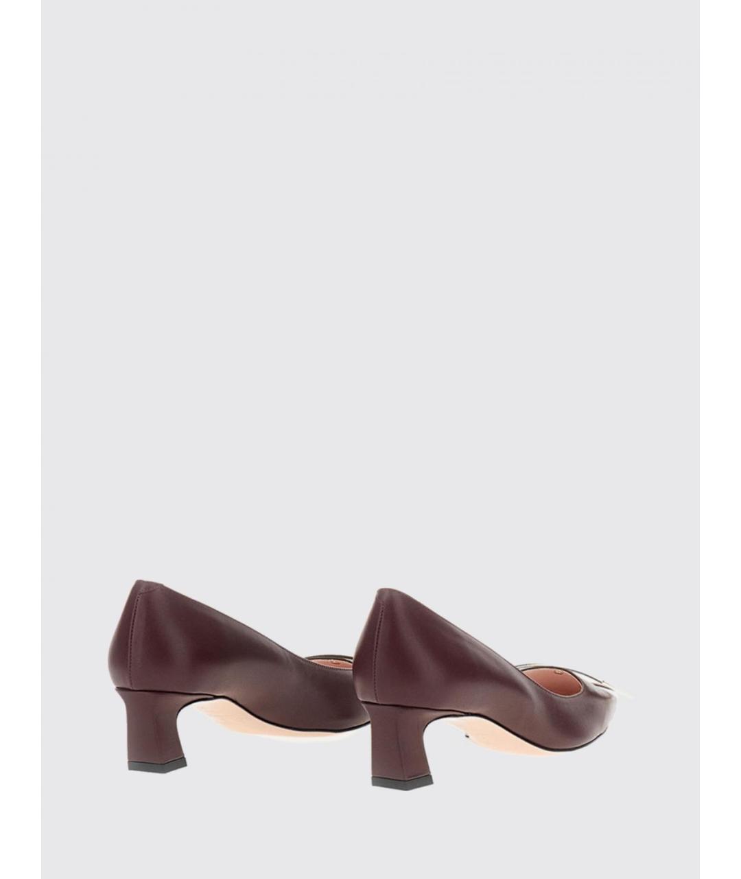 ROGER VIVIER Бордовые туфли, фото 3