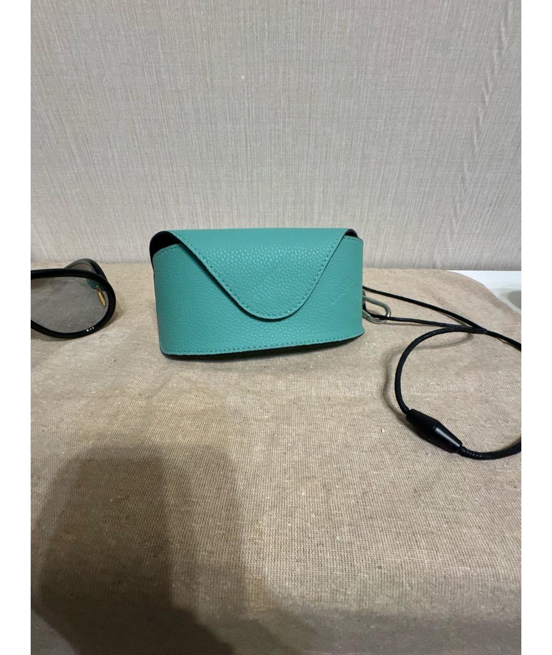 LOEWE Черные пластиковые солнцезащитные очки, фото 4