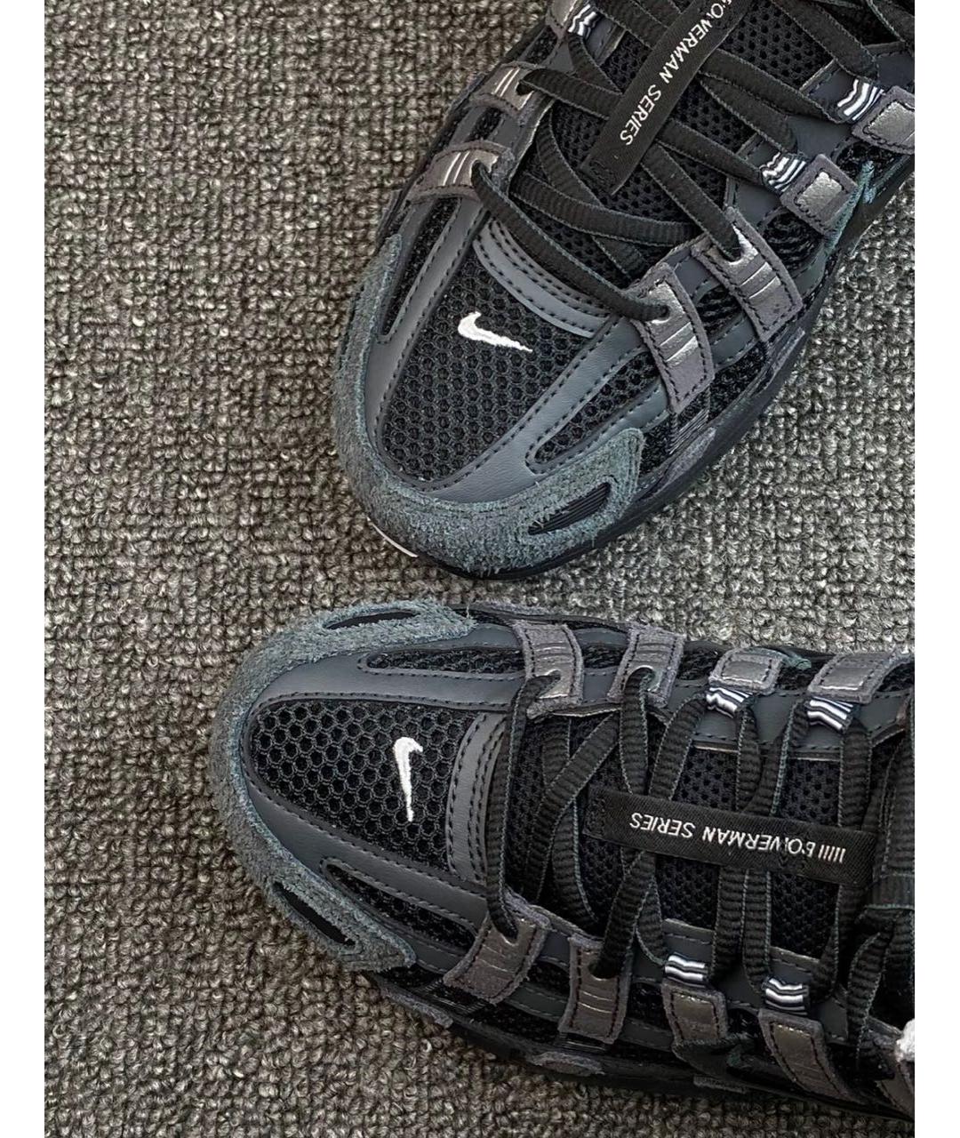 NIKE Черные низкие кроссовки / кеды, фото 6