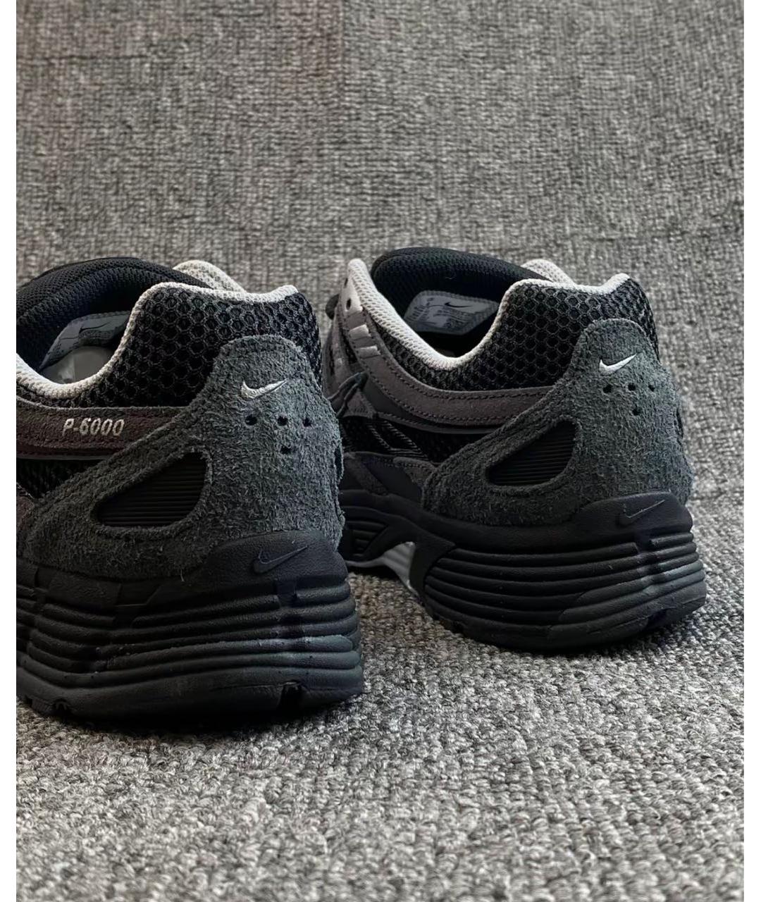 NIKE Черные низкие кроссовки / кеды, фото 4
