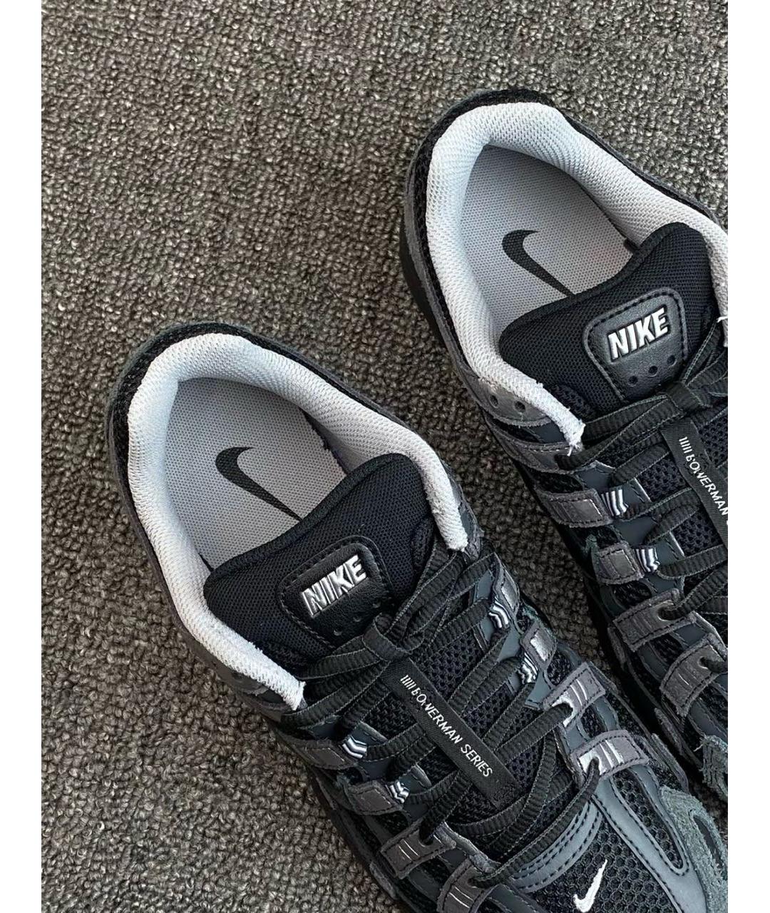 NIKE Черные низкие кроссовки / кеды, фото 3