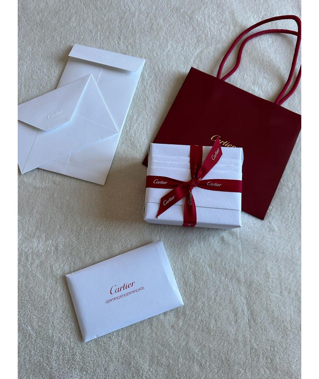 CARTIER Розовый браслет из белого золота, фото 4