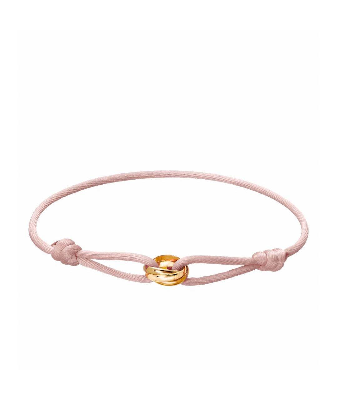 CARTIER Розовый браслет из белого золота, фото 5