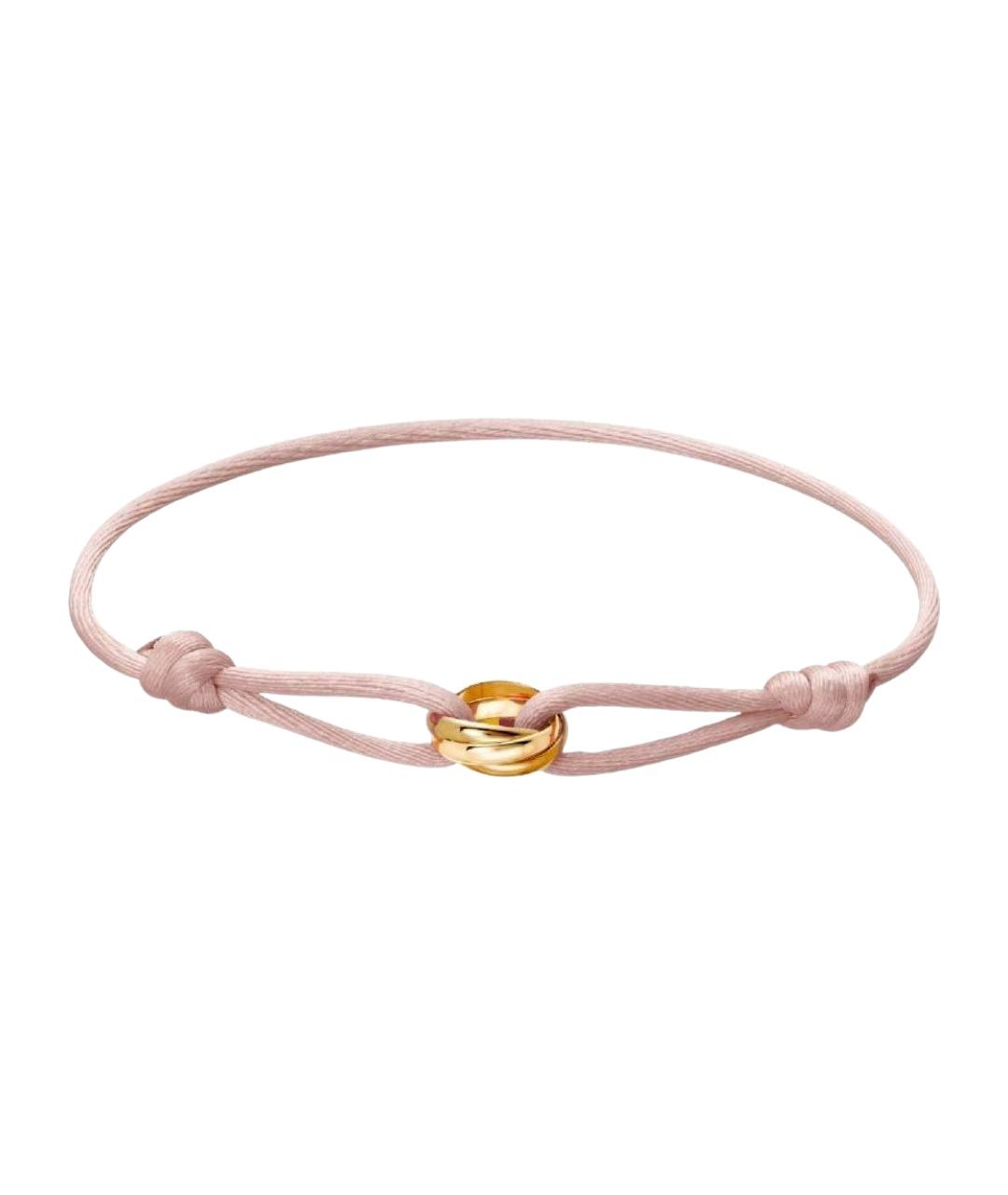 CARTIER Розовый браслет из белого золота, фото 1