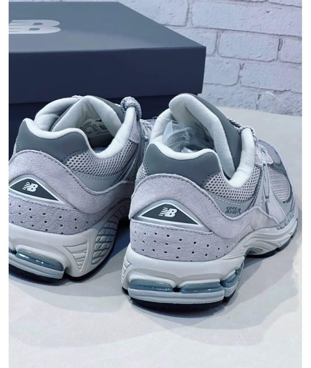 NEW BALANCE Серые низкие кроссовки / кеды, фото 4