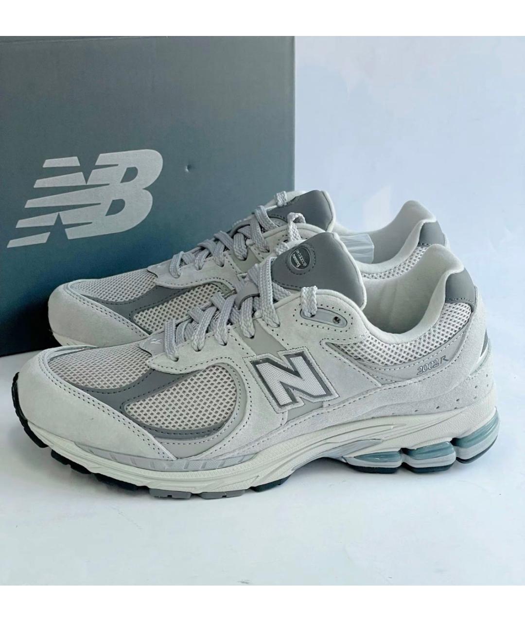 NEW BALANCE Серые низкие кроссовки / кеды, фото 5