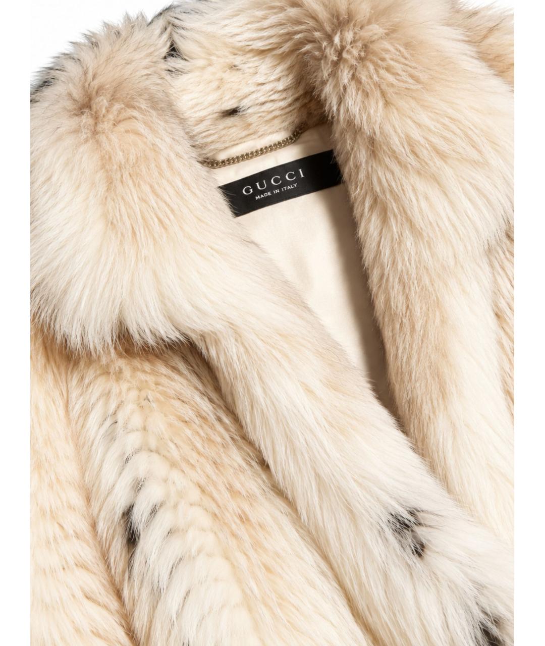 GUCCI Мульти меховая шуба, фото 4