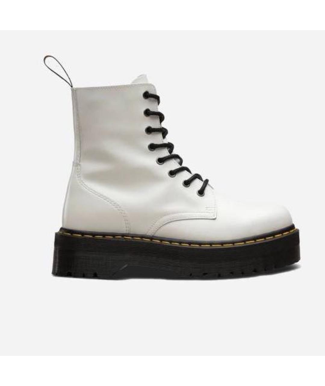 DR. MARTENS Белые кожаные ботинки, фото 9