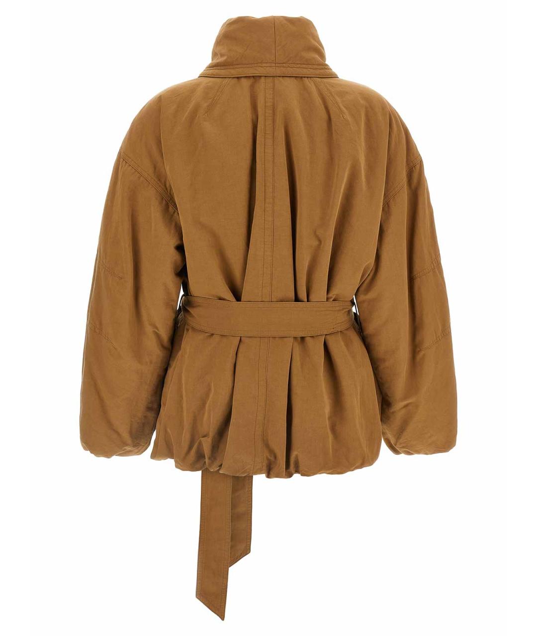 ISABEL MARANT Коричневая хлопковая куртка, фото 3