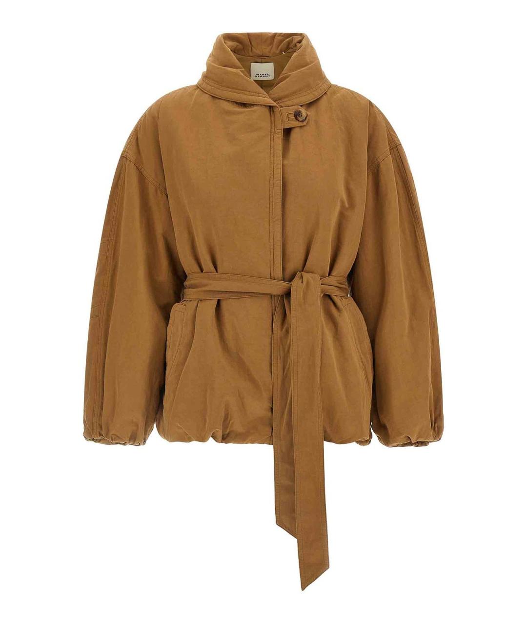 ISABEL MARANT Коричневая хлопковая куртка, фото 1