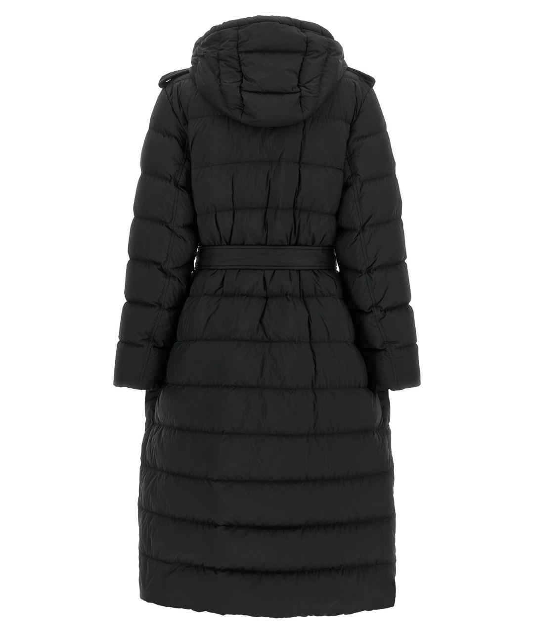 BURBERRY Черный синтетический пуховик, фото 3