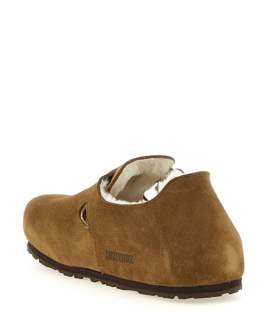 BIRKENSTOCK Коричневые замшевые ботинки, фото 3