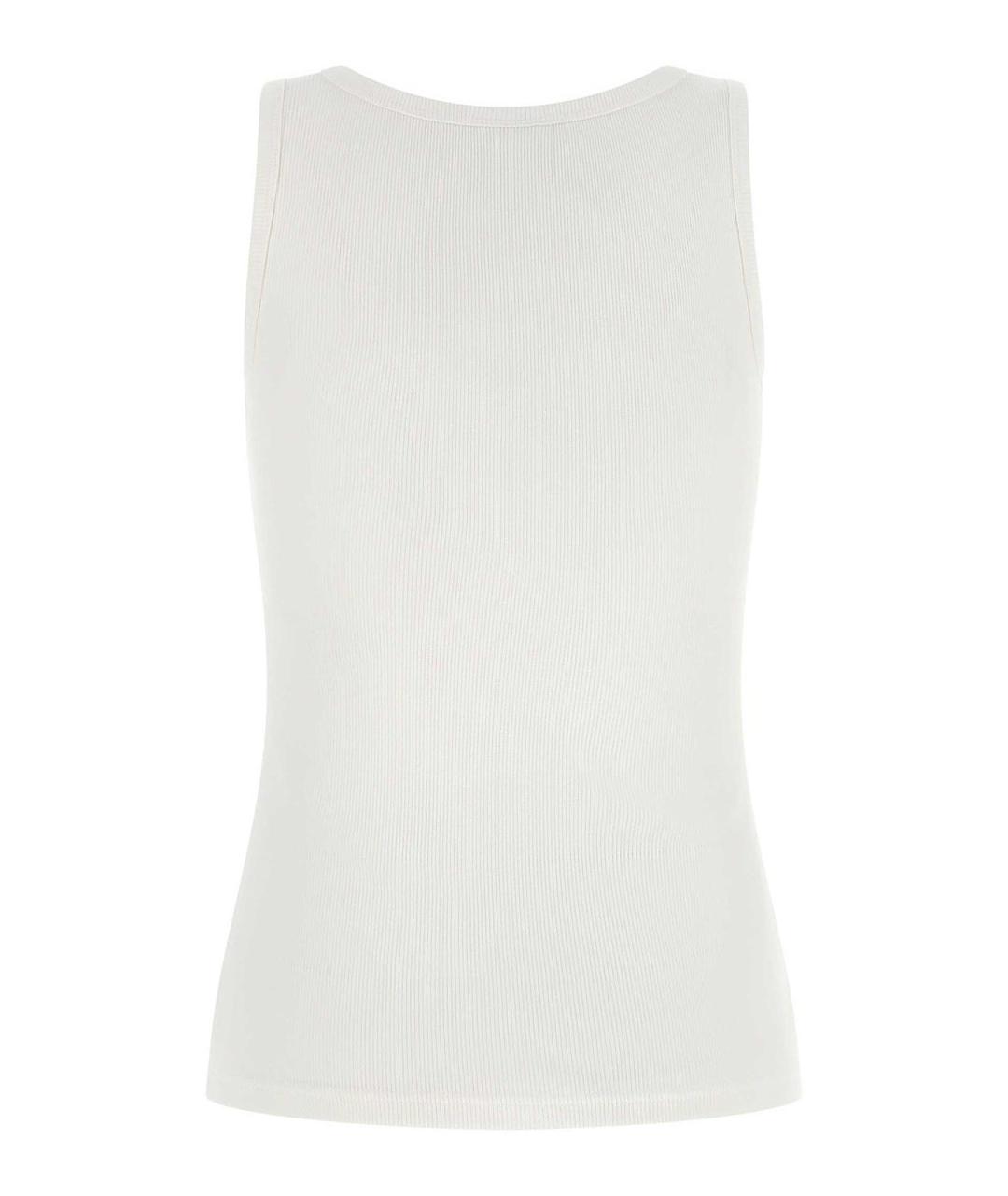 COURREGES Белая хлопковая майка, фото 2
