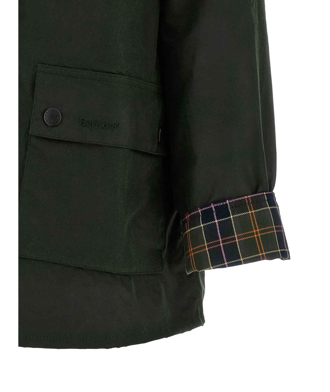 BARBOUR Зеленая куртка, фото 4