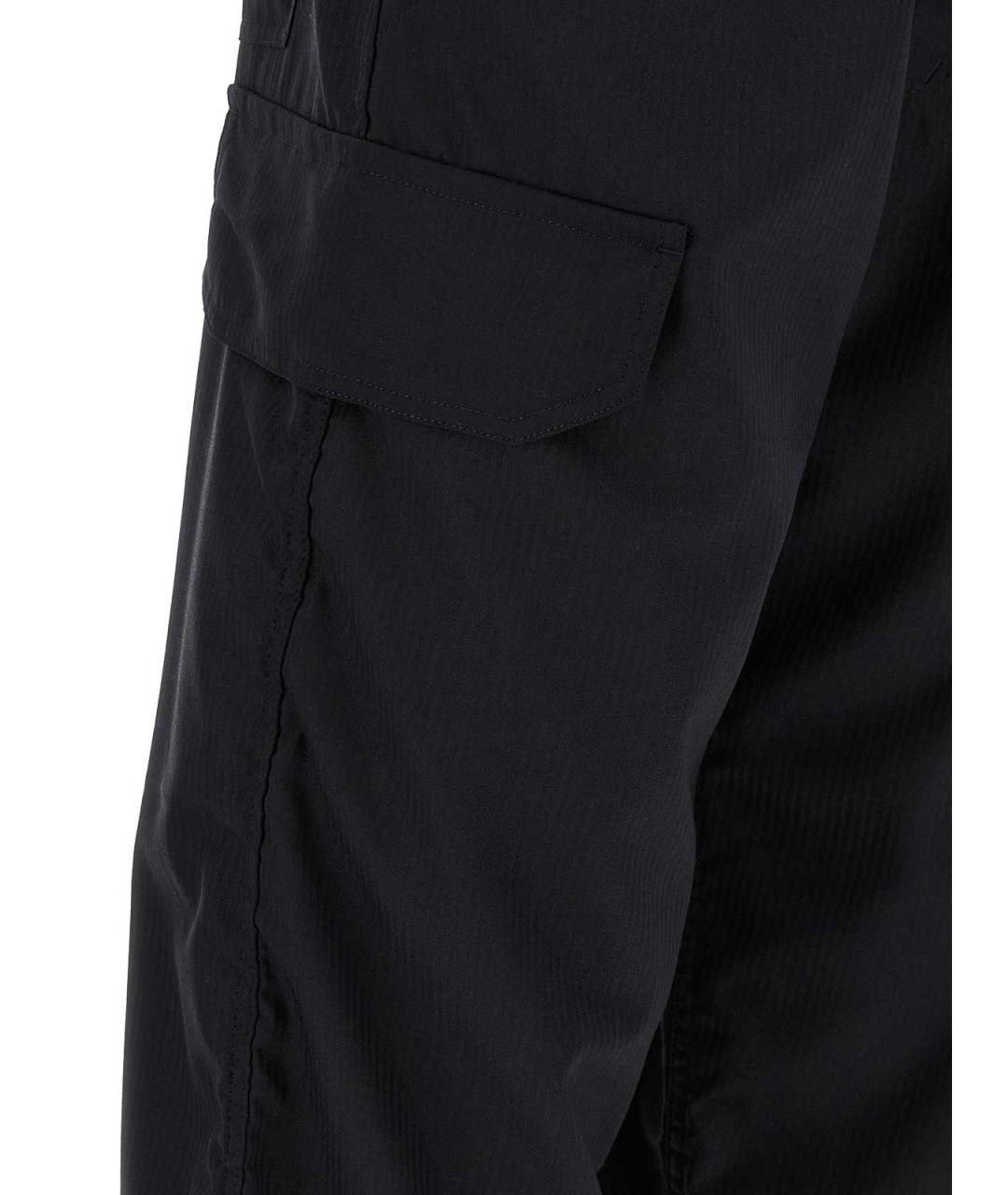 COMME DES GARÇONS Синие шерстяные повседневные брюки, фото 5