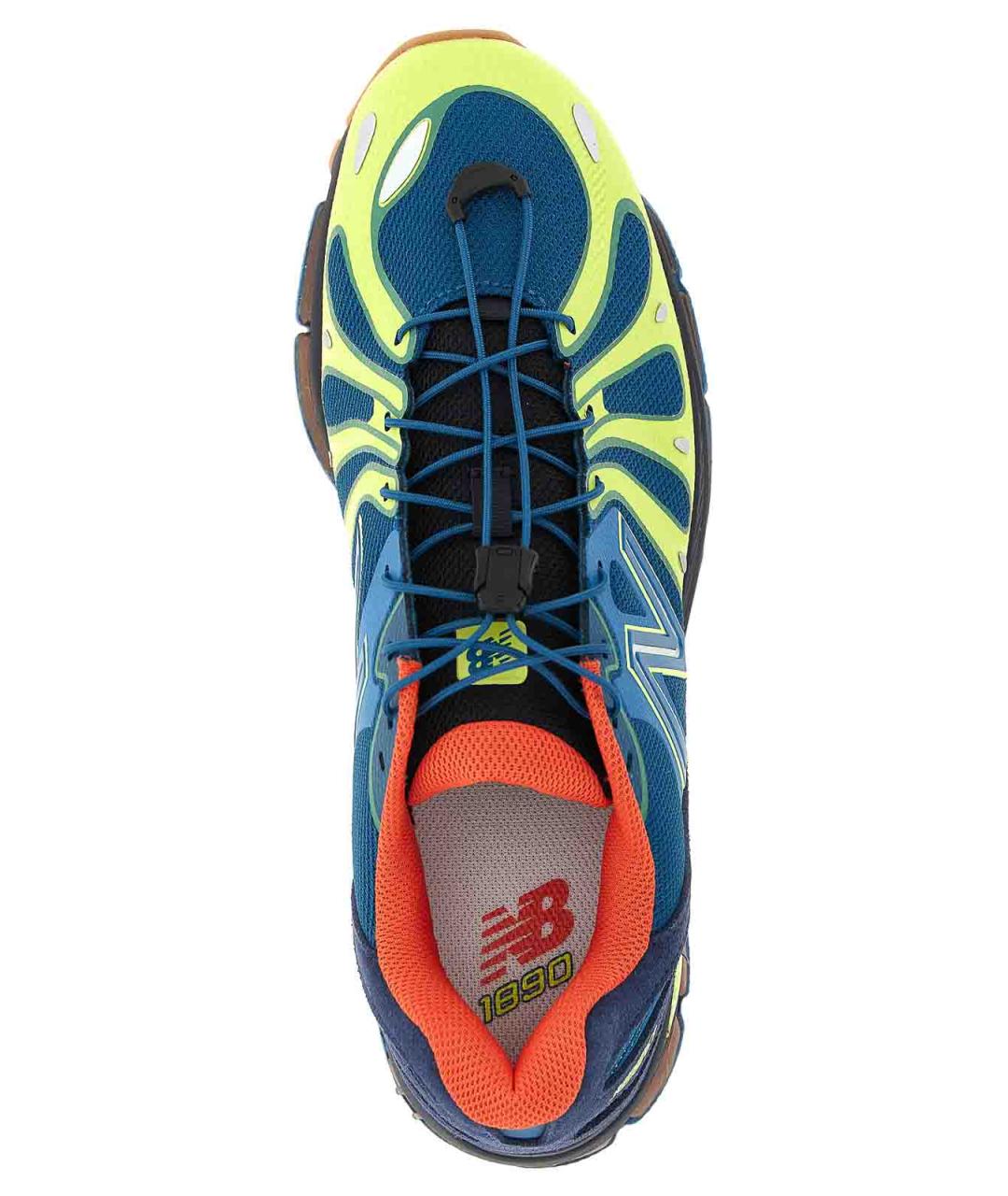 NEW BALANCE Мульти текстильные низкие кроссовки / кеды, фото 4