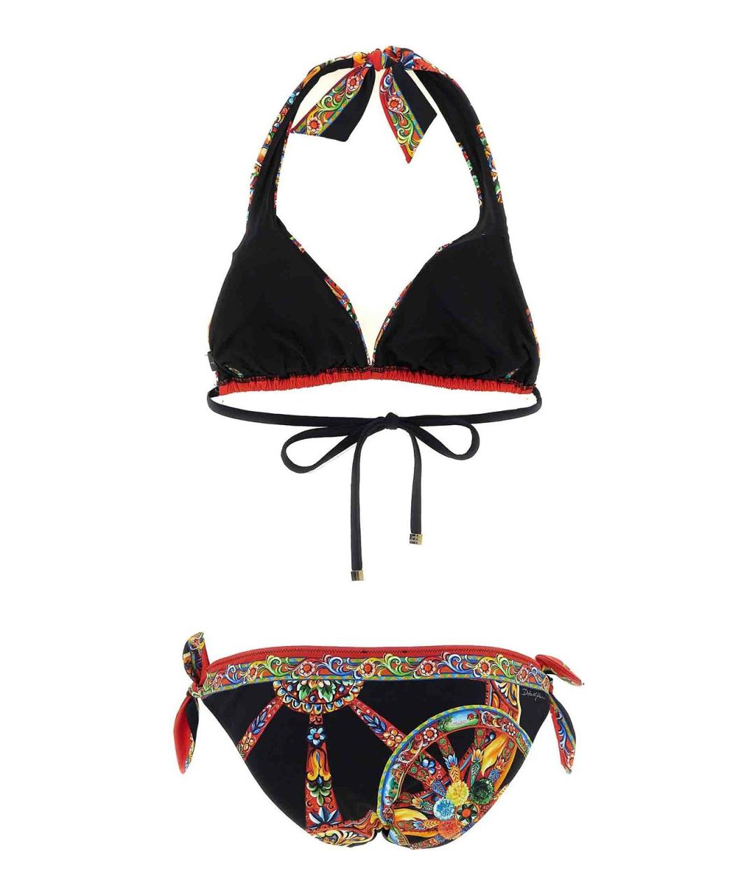 DOLCE&GABBANA Мульти купальник, фото 2
