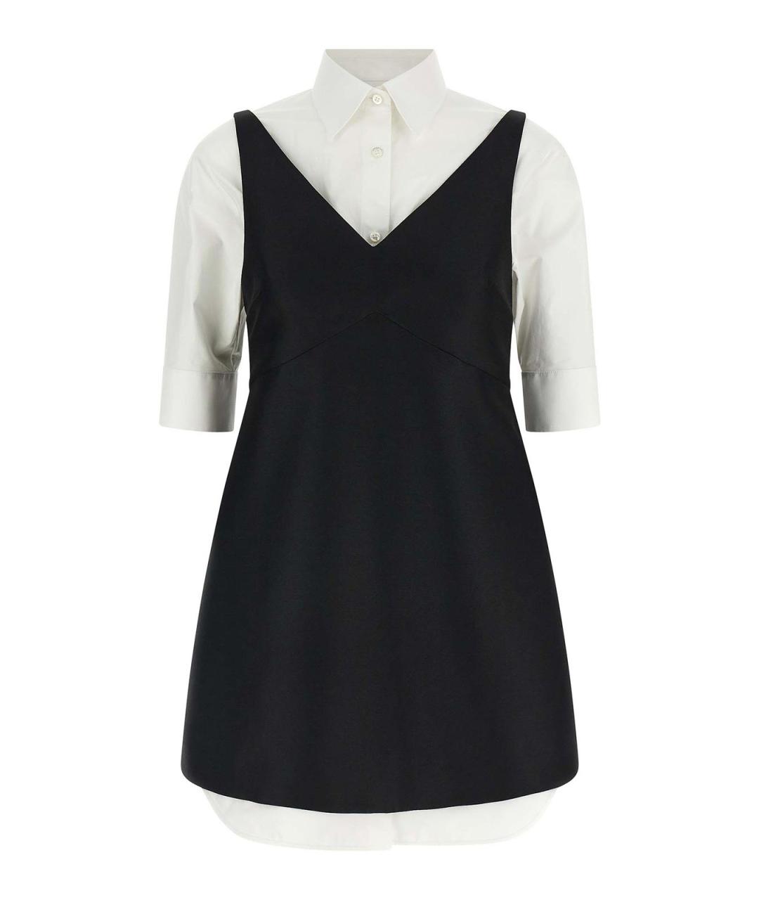 BALENCIAGA Мульти хлопковое повседневное платье, фото 1