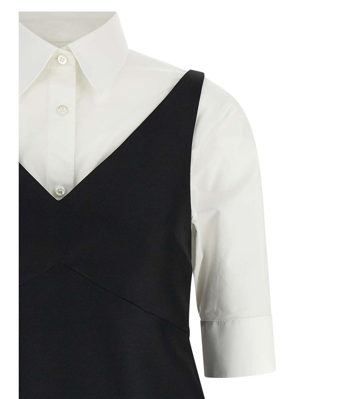 BALENCIAGA Мульти хлопковое повседневное платье, фото 3
