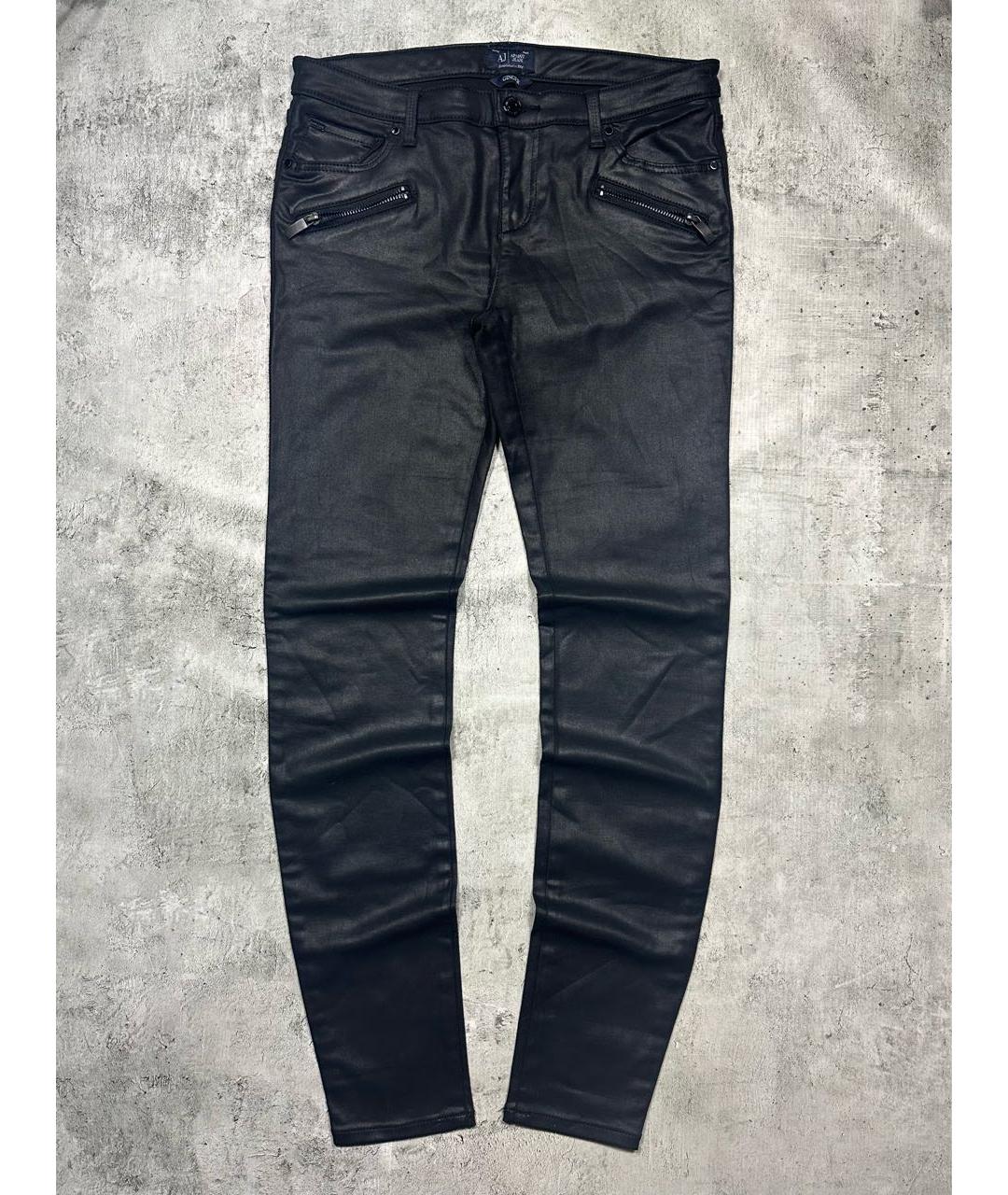 ARMANI JEANS Черные джинсы слим, фото 9