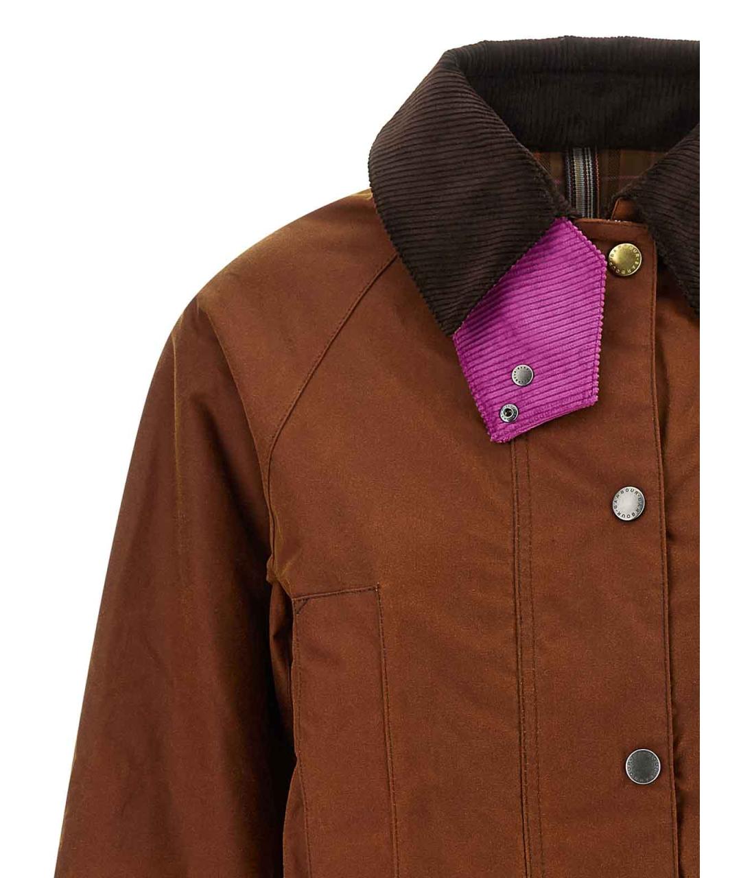 BARBOUR Коричневая куртка, фото 3
