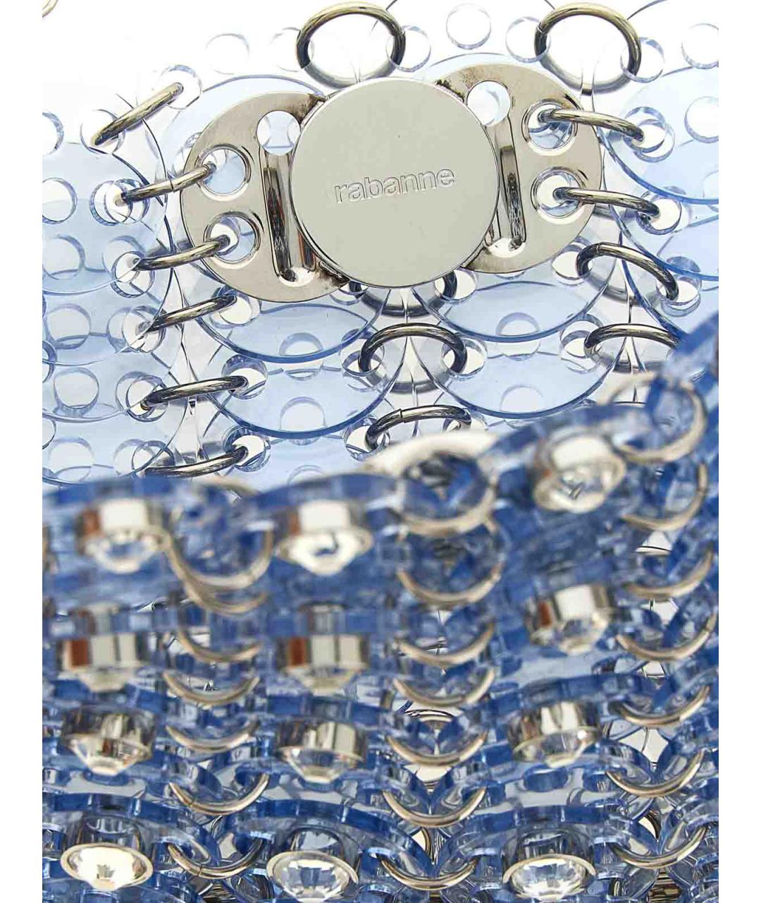 PACO RABANNE Голубая сумка через плечо, фото 4
