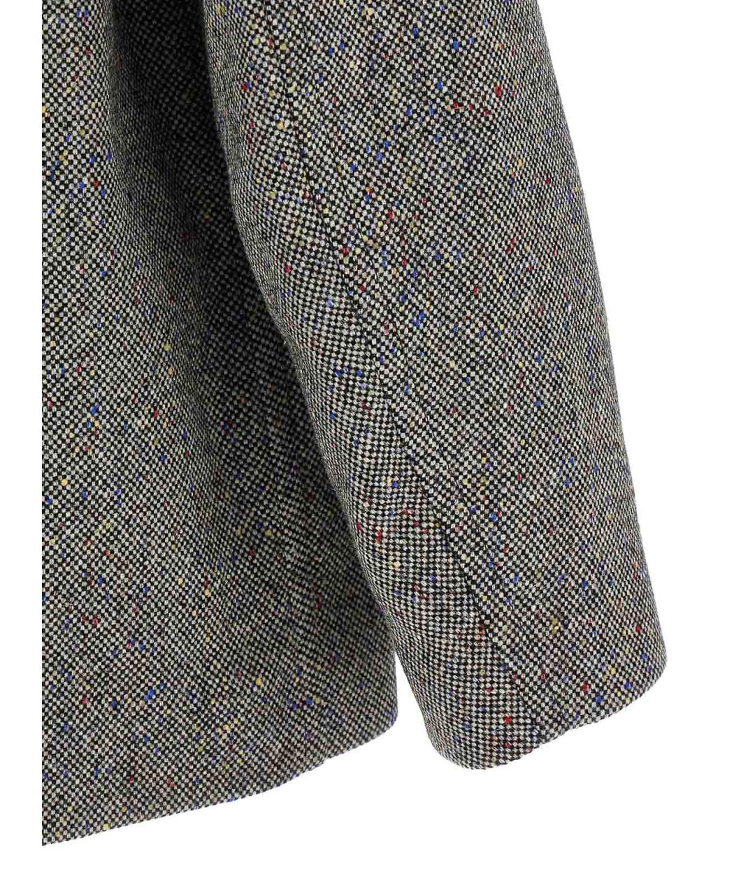 DRIES VAN NOTEN Серое пальто, фото 4