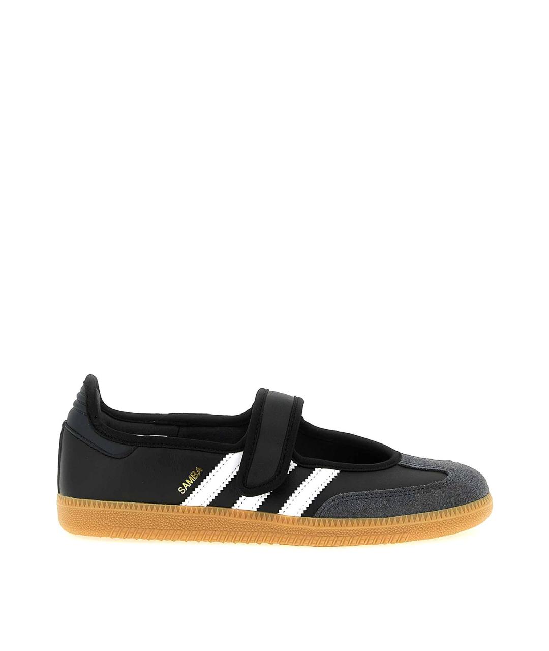 ADIDAS Черные замшевые кеды, фото 1