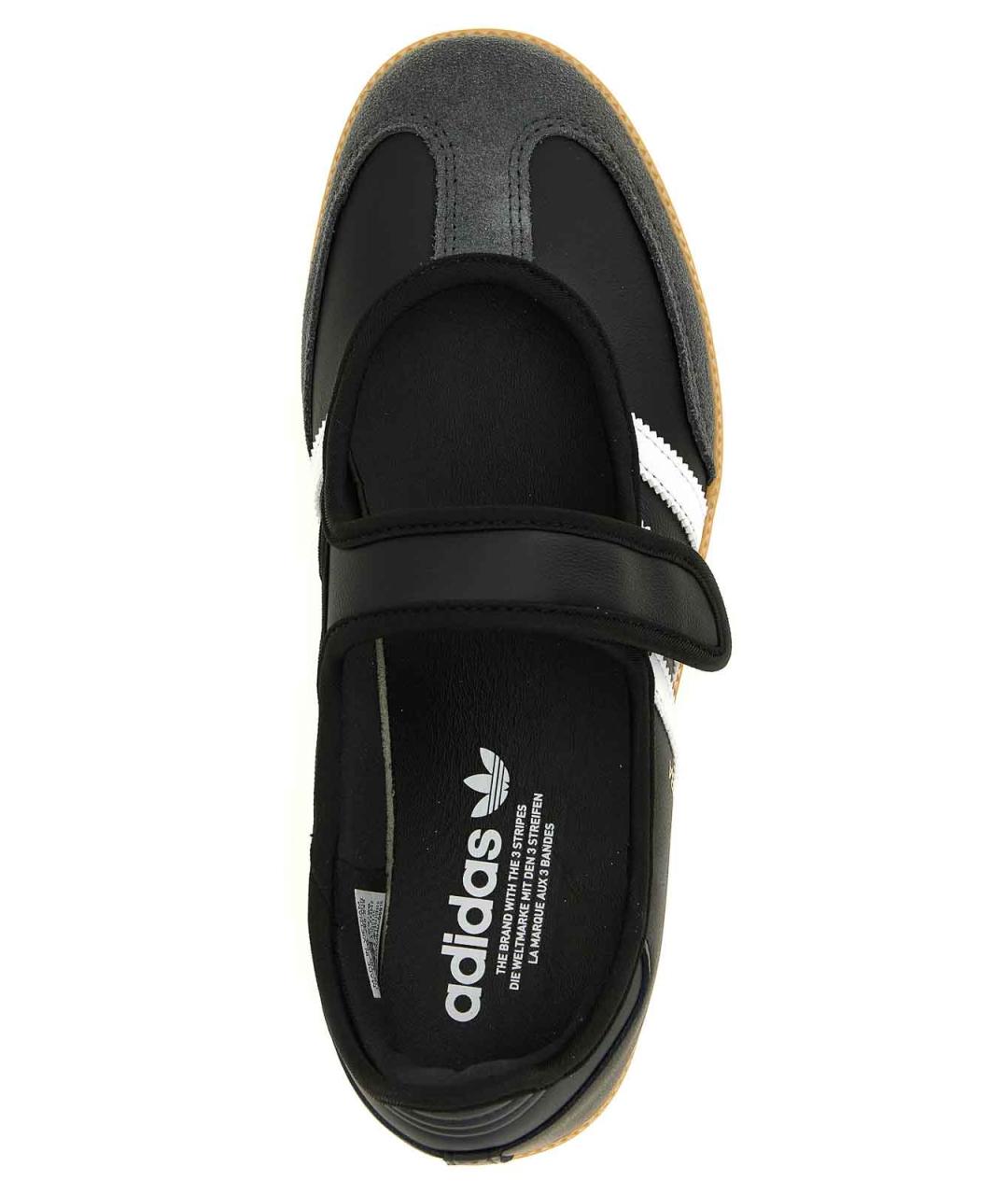 ADIDAS Черные замшевые кеды, фото 4