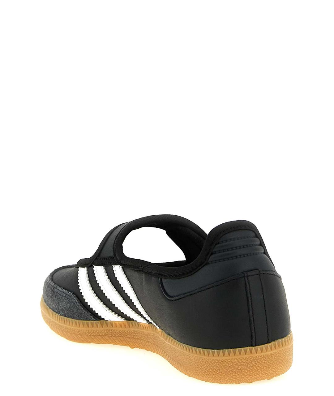 ADIDAS Черные замшевые кеды, фото 3