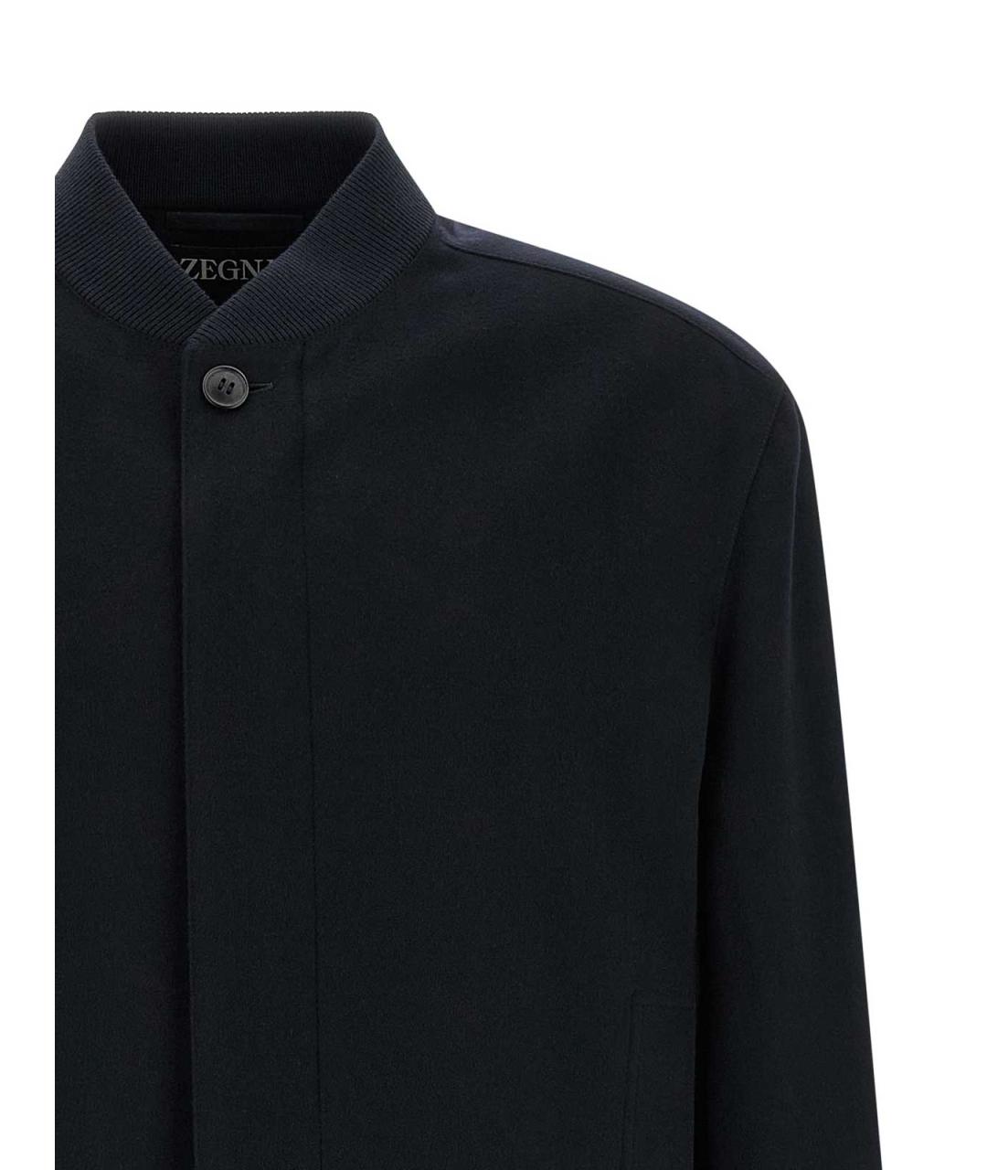 ZEGNA Темно-синяя кашемировая куртка, фото 3