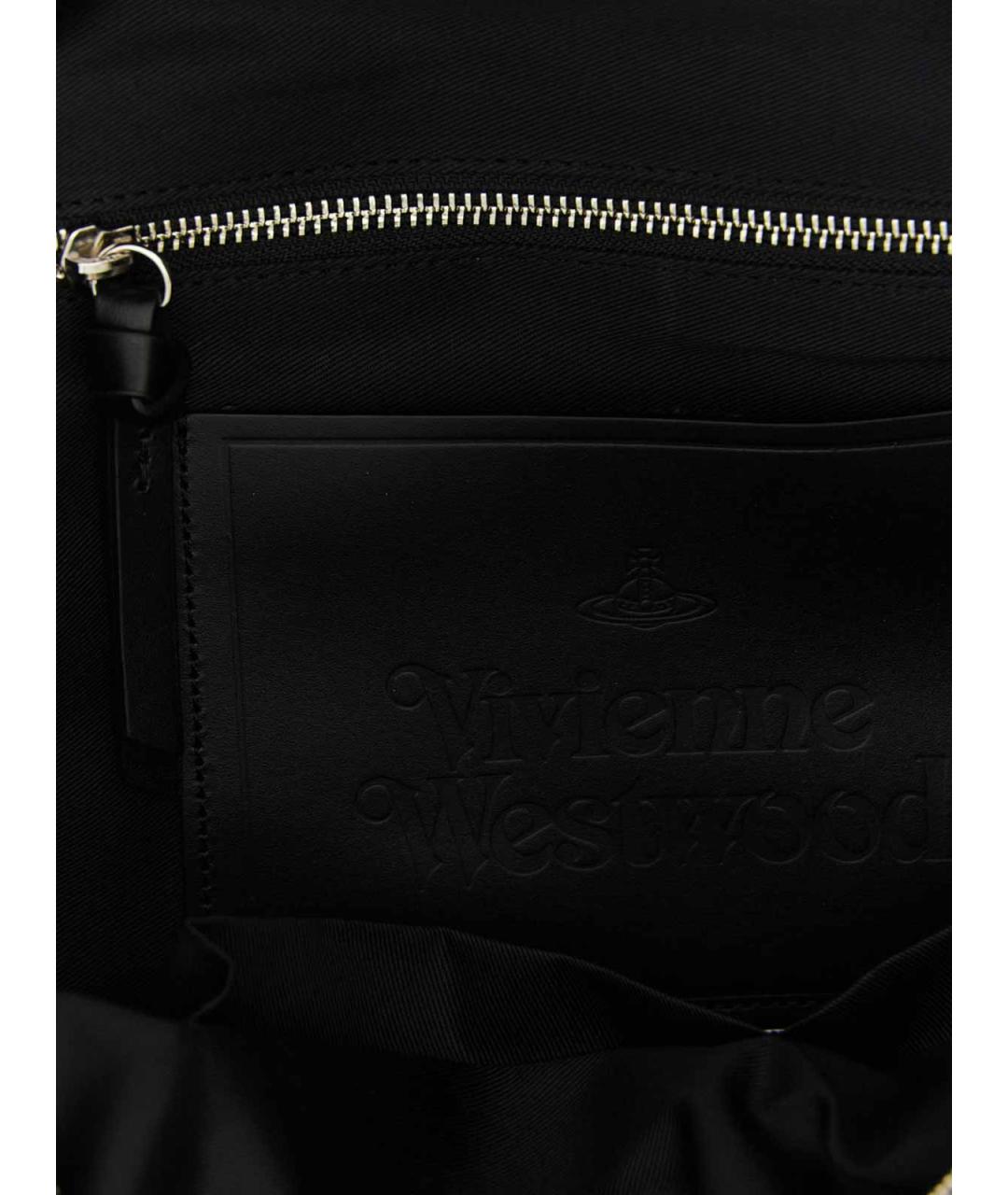 VIVIENNE WESTWOOD Черный рюкзак, фото 4