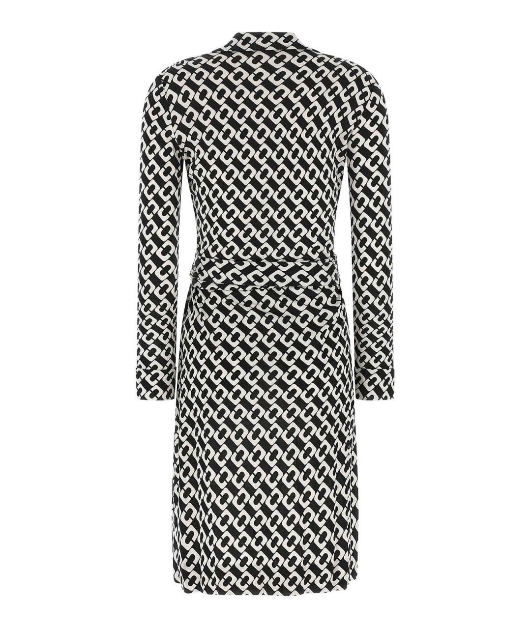 DIANE VON FURSTENBERG Мульти шелковое повседневное платье, фото 2