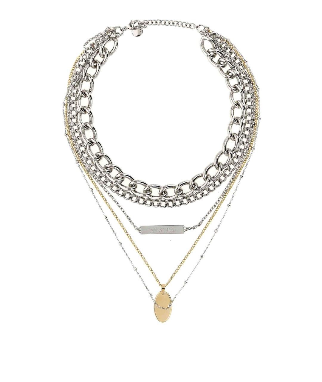 PACO RABANNE Мульти металлическое колье, фото 1